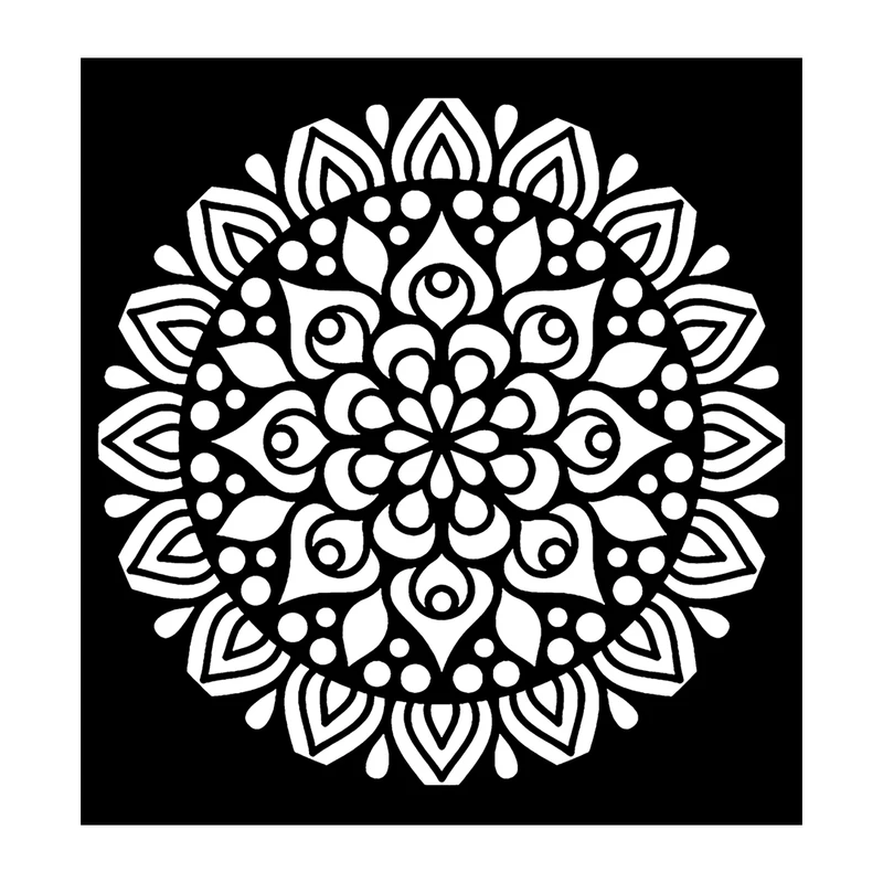  شابلون باتیس آرت طرح تذهیب کد 50-664