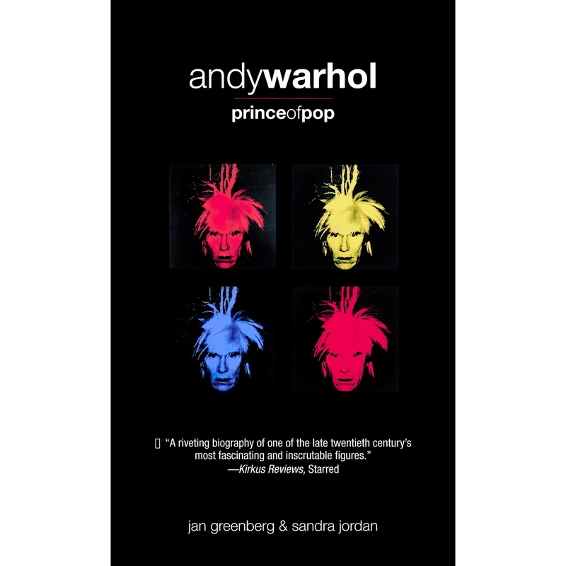 کتاب Andy Warhol, Prince of Pop اثر Jan Greenberg and Sandra Jordan انتشارات Laurel Leaf