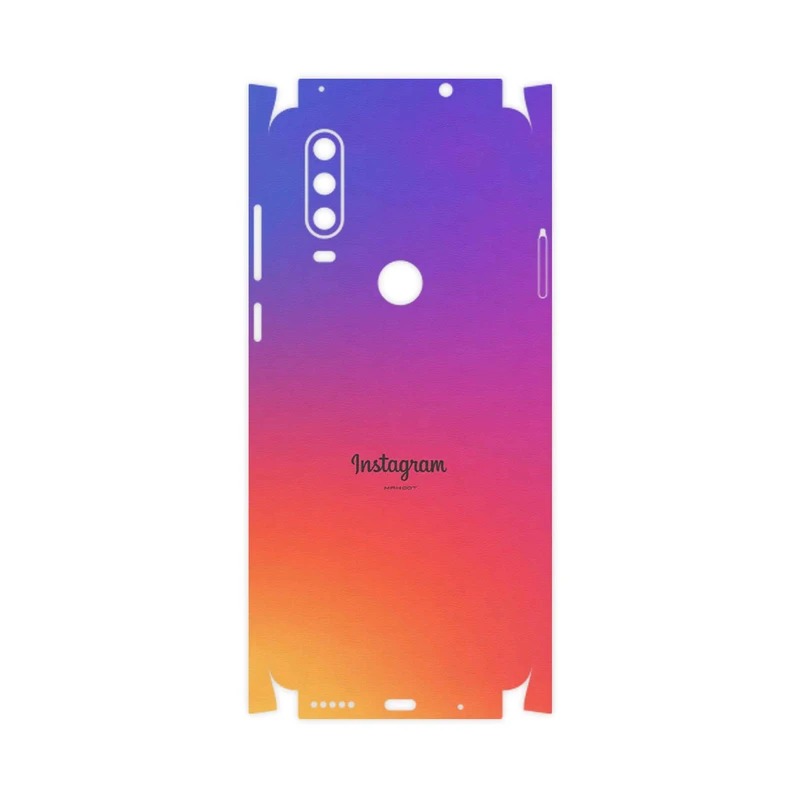 برچسب پوششی ماهوت مدل Instagram-FullSkin مناسب برای گوشی موبایل موتورولا One Action