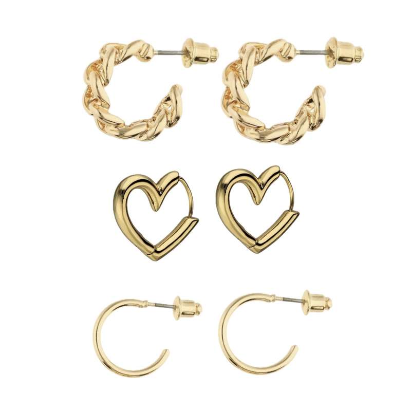 گوشواره زنانه مدل 5324 بسته 3 عددی گوشواره زنانه مدل 5324 بسته 3 عددی