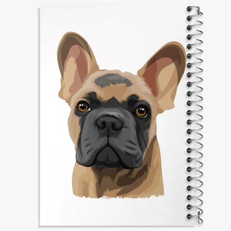 دفتر ژورنال نویسی 50 برگ خندالو مدل نقطه ای طرح سگ کد 28266