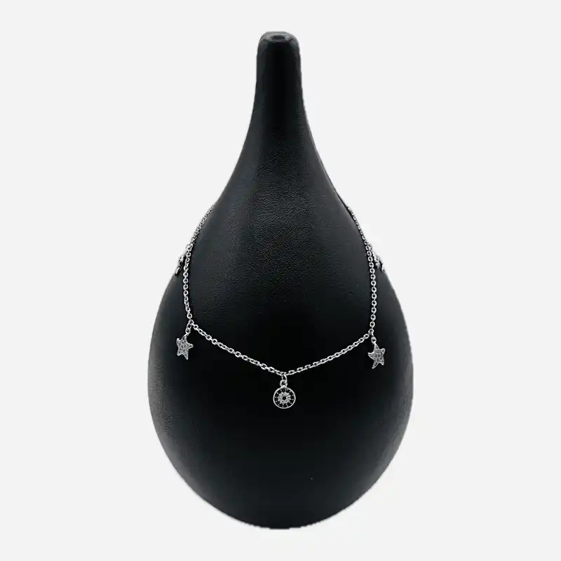 پابند نقره زنانه مدل NG8505