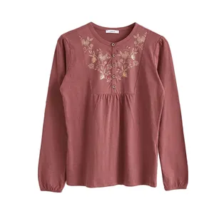 بلوز آستین بلند زنانه ال سی وایکیکی مدل 0sv575z