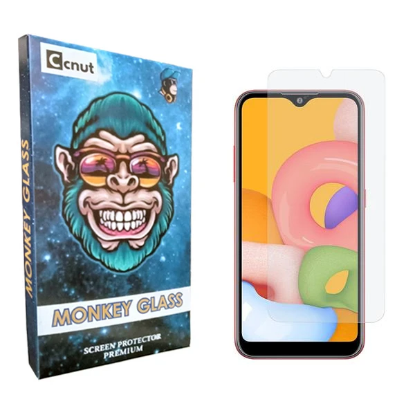 محافظ صفحه نمایش کوکونات مدل monku مناسب برای گوشی موبایل سامسونگ Galaxy A01