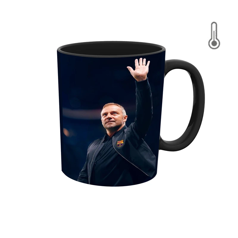 ماگ حرارتی طرح هانسی فلیک بارسلونا