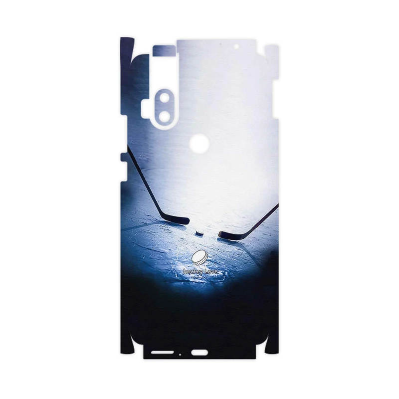 برچسب پوششی ماهوت مدل Ice hockey-FullSkin مناسب برای گوشی موبایل موتورولا One Hyper