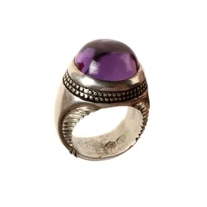 انگشتر نقره مردانه مدل 3402