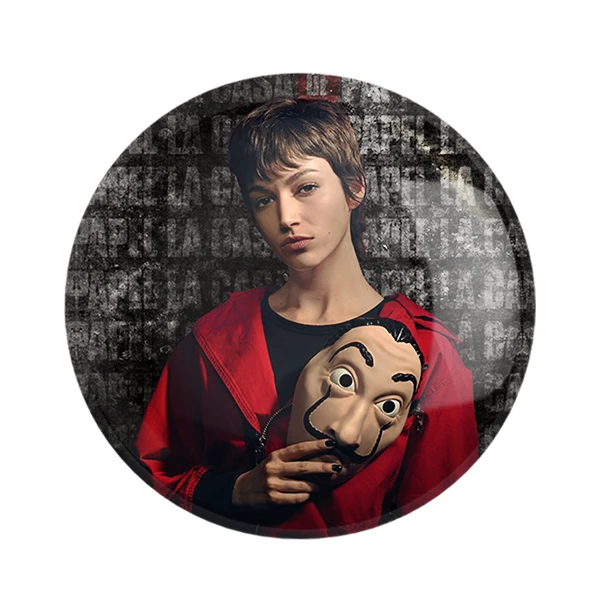 پیکسل خندالو طرح توکیو سریال Money Heist کد 3220