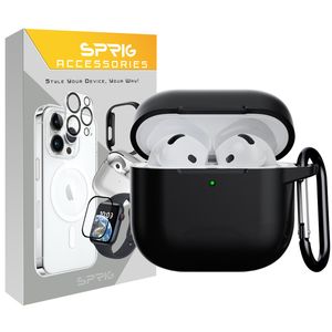 کاور اسپریگ مدل Hard SIC مناسب برای کیس اپل AirPods 4