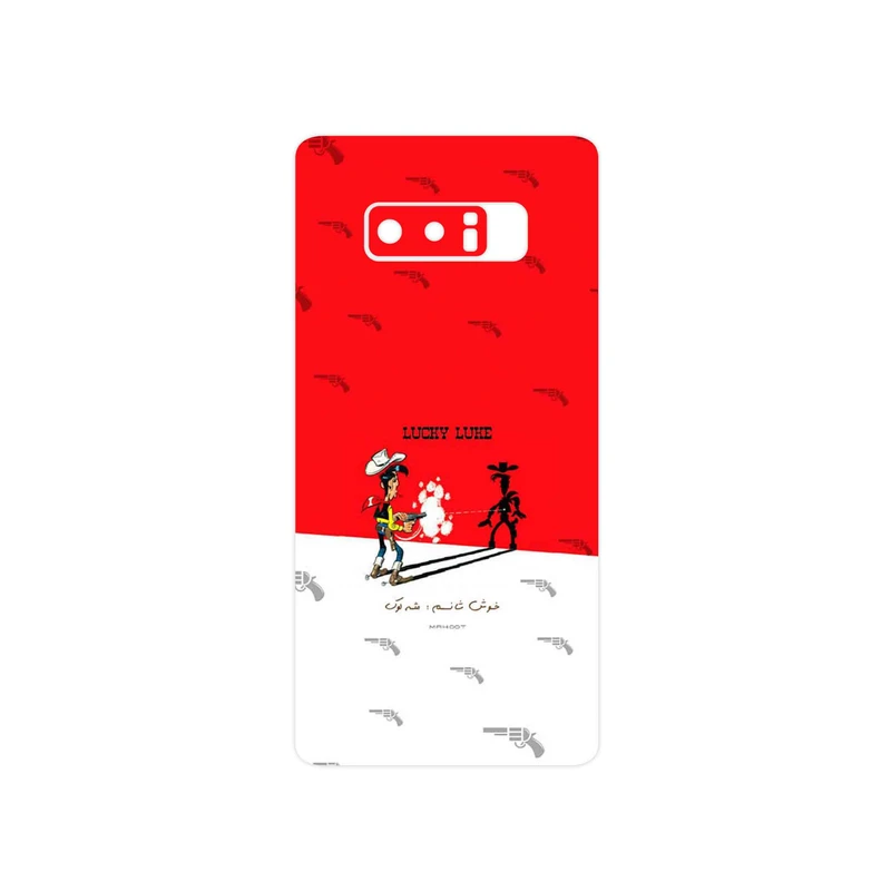 برچسب پوششی ماهوت مدل Lucky Luke مناسب برای گوشی موبایل سامسونگ Galaxy Note 8