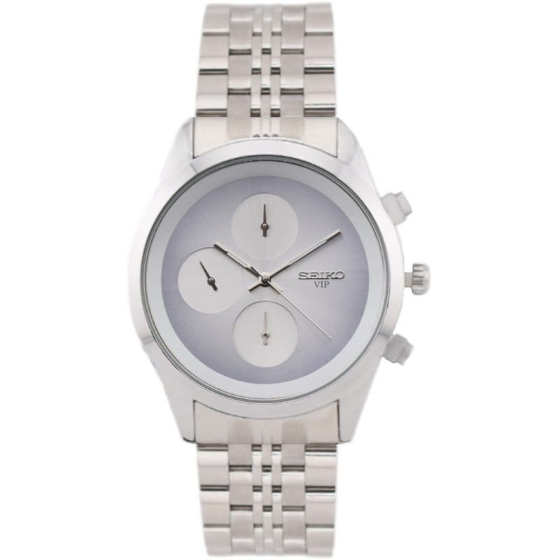 ساعت مچی عقربه‌ای مردانه کوارتز سیکو مدل  سه موتور فعال کد 9110HS-M