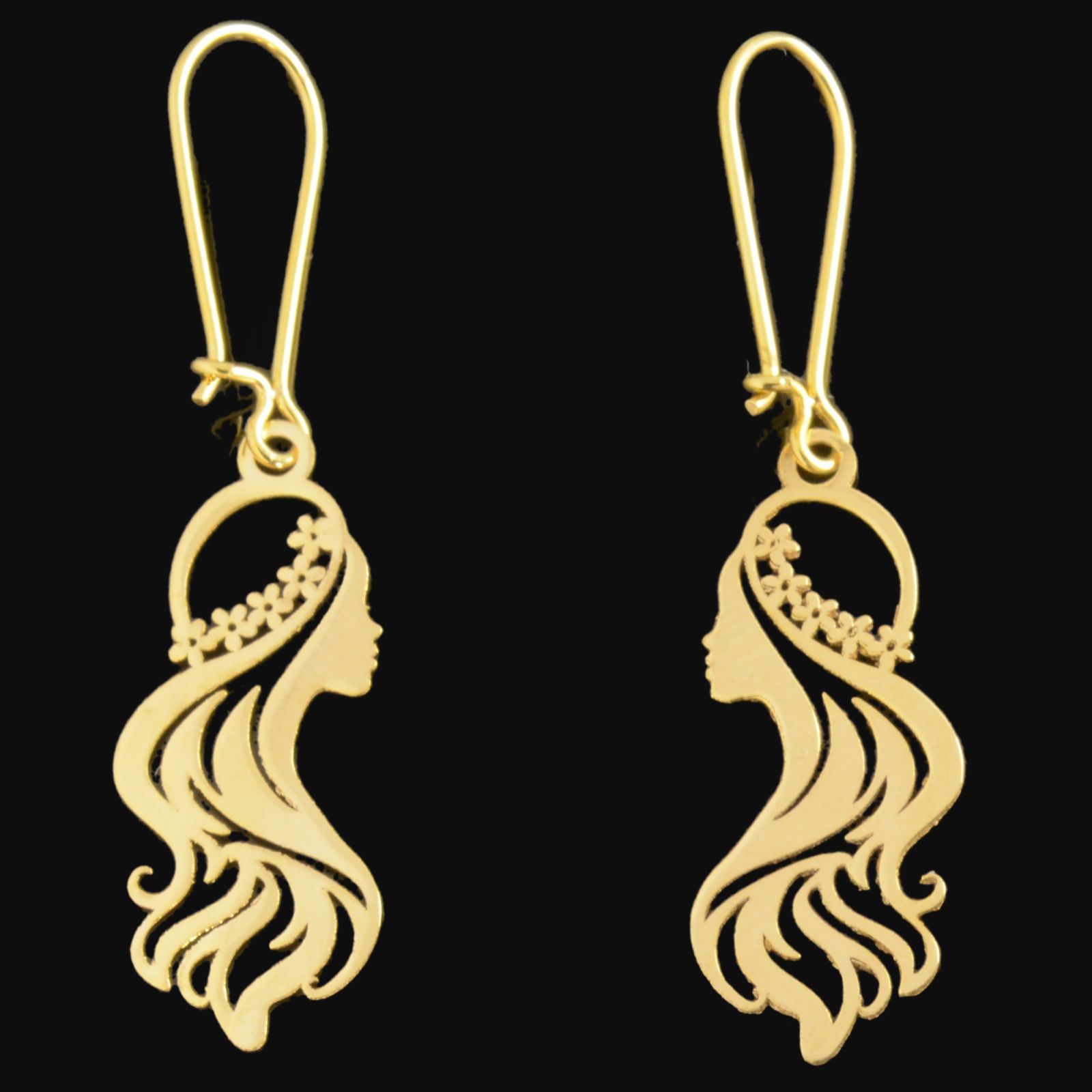 گوشواره طلا 18 عیار زنانه مدل 670135 -  - 2