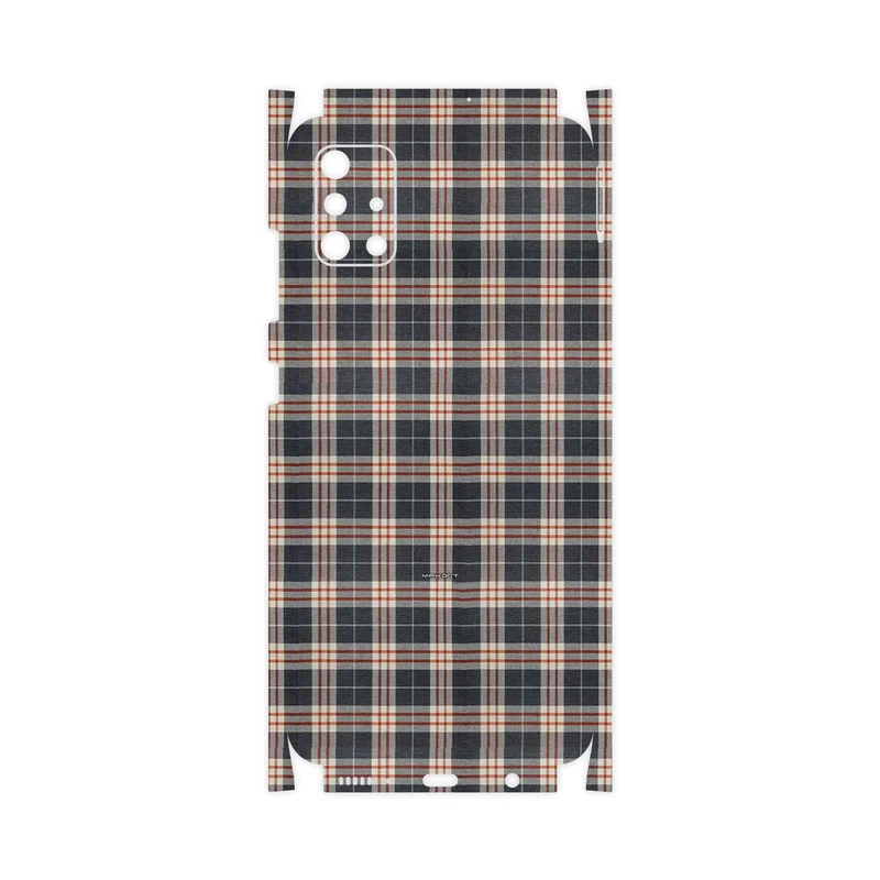 برچسب پوششی ماهوت مدل Fabric Texture 5-FullSkin مناسب برای گوشی موبایل سامسونگ Galaxy A51