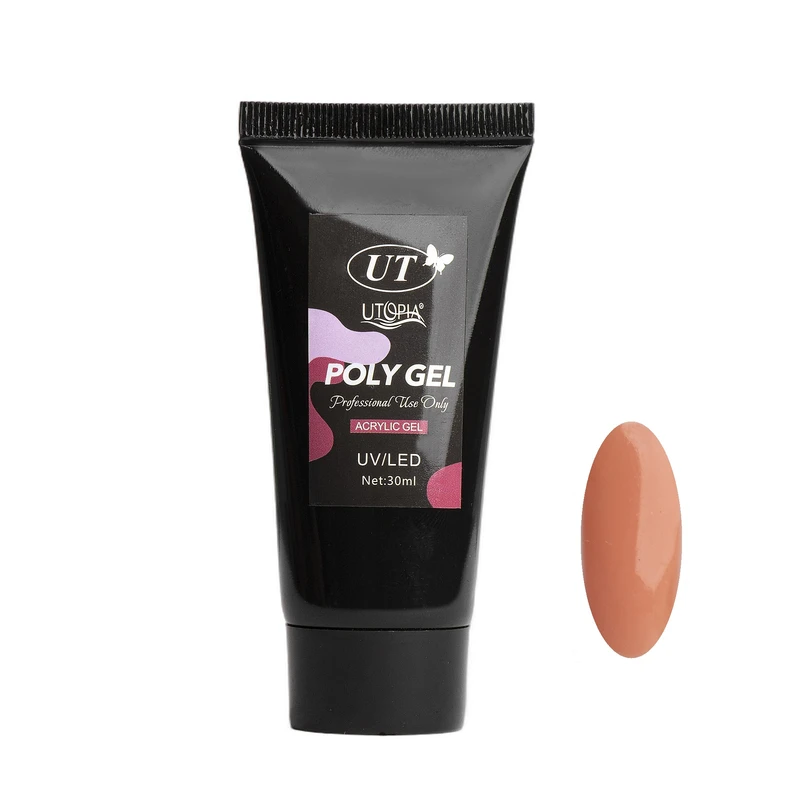  پلی ژل کاشت ناخن یوتی مدل 035 حجم 30 میلی لیتر رنگ هلویی