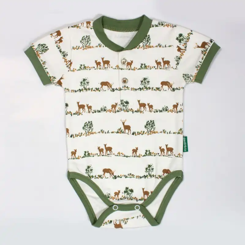 ست 3 تکه لباس نوزادی به آوران مدل گوزن