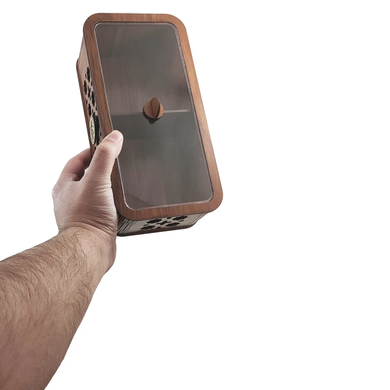 عکس شماره 8 : جعبه پذیرایی تکچین کالا مدل lz-3