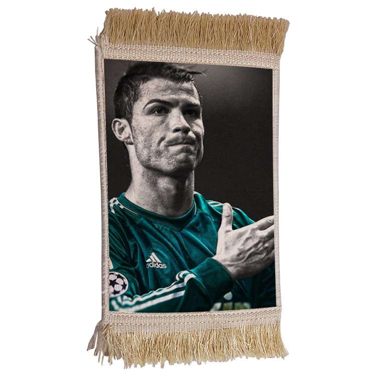 فرش ماشینی دیوارکوب مدل رونالدو کد 468