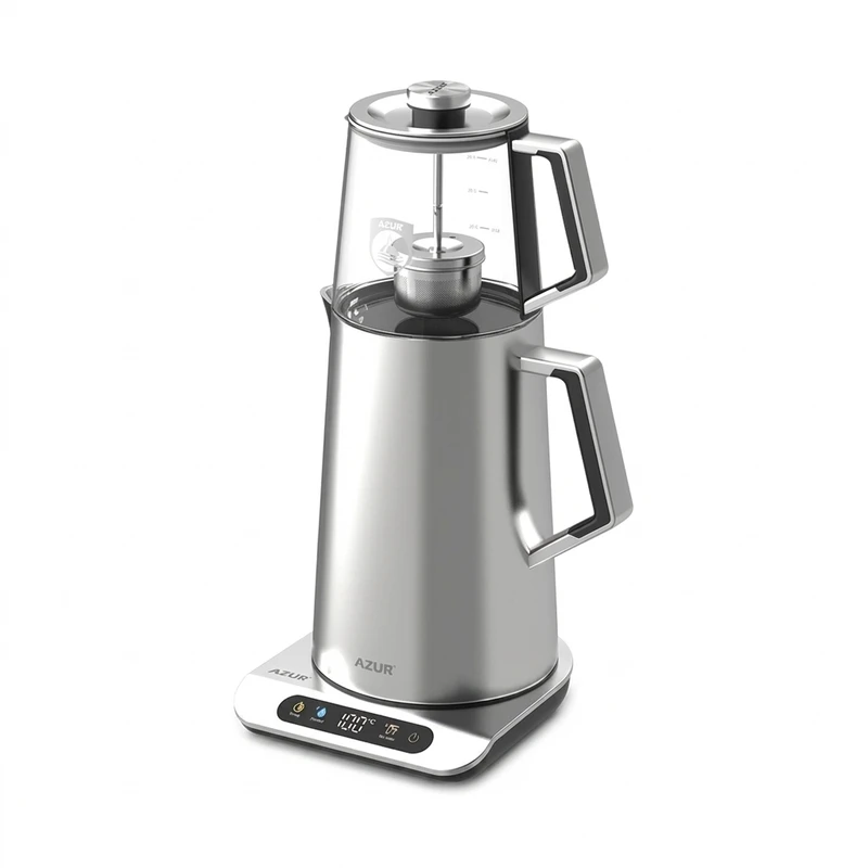 چای ساز روی هم آزور مدل AZ-673TM