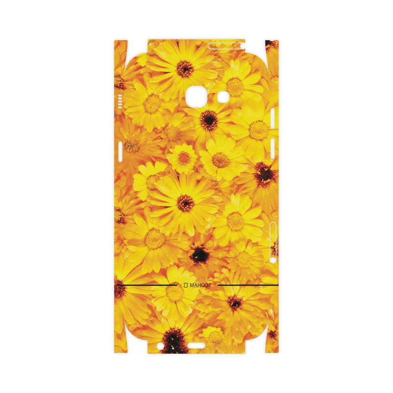 برچسب پوششی ماهوت مدل Yellow-Flower-FullSkin مناسب برای گوشی موبایل سامسونگ Galaxy A5 2017
