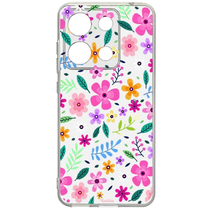 کاور طرح گل مناسب برای گوشی موبایل شیائومی Note 13 Pro 4G