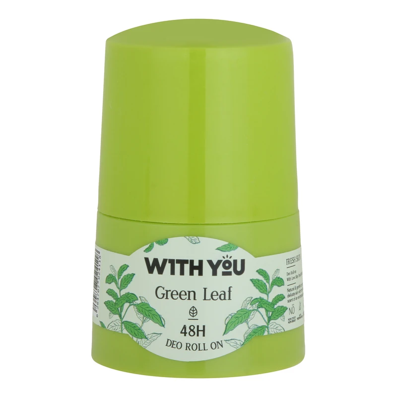رول ضد تعریق زنانه ویت یو مدل GREEN LEAF حجم 50 میلی لیتر