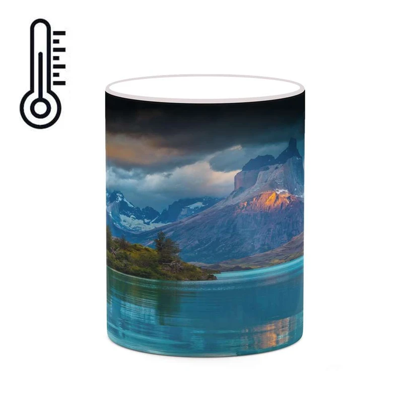 ماگ حرارتی کاکتی مدل منظره کد mgh18307