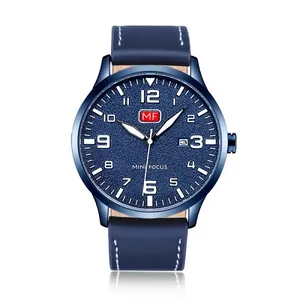ساعت مچی عقربه‌ای مردانه مینی فوکوس مدل 0158BLU