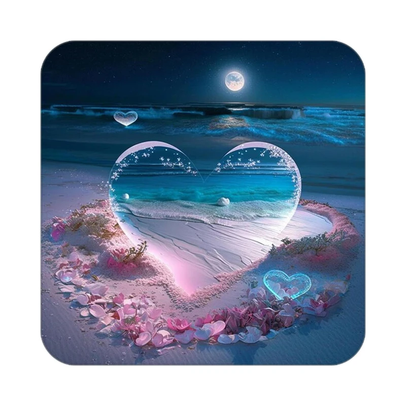 زیر لیوانی کاکتی مدل عاشقانه کد mp13598