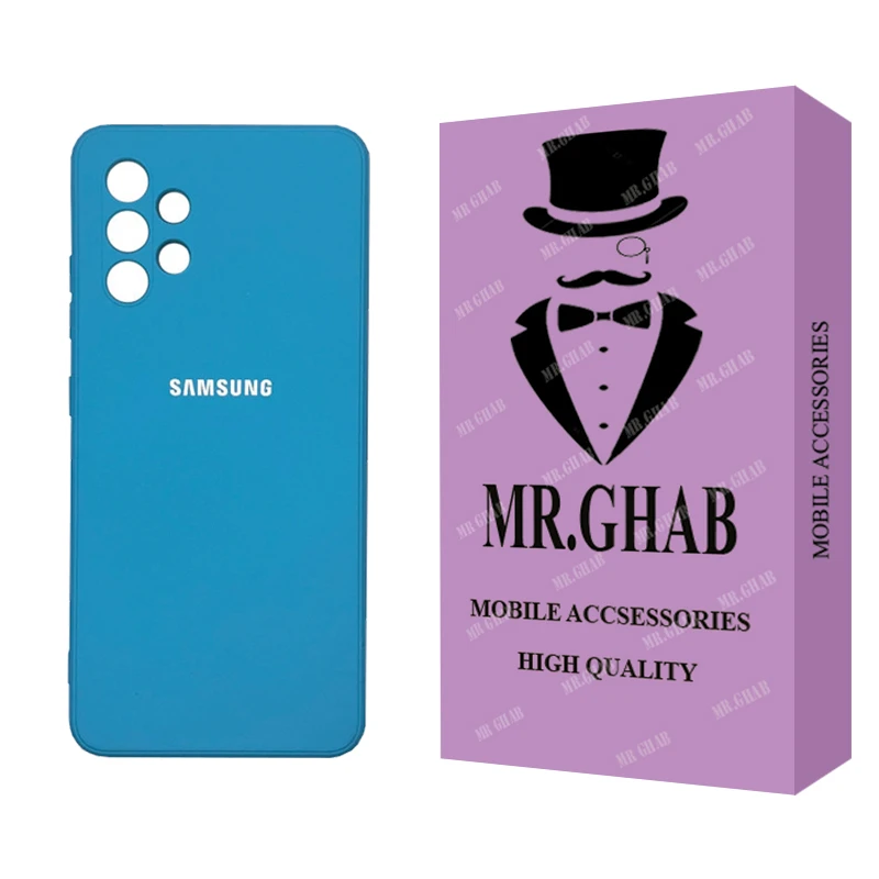 کاور مستر قاب مدل سیلیکونی مناسب برای گوشی موبایل سامسونگ Galaxy A32 4G