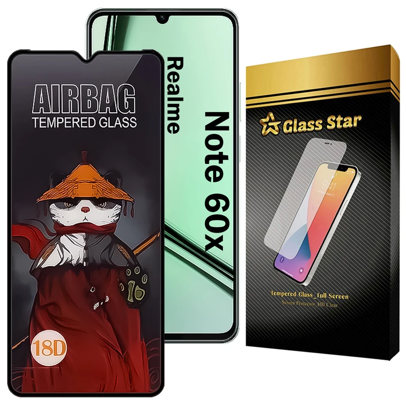 محافظ صفحه نمایش گلس استار مدل AIRG20 مناسب برای گوشی موبایل ریلمی Note 60x