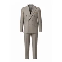 کت و شلوار مردانه مدل دبل برست شش دکمه