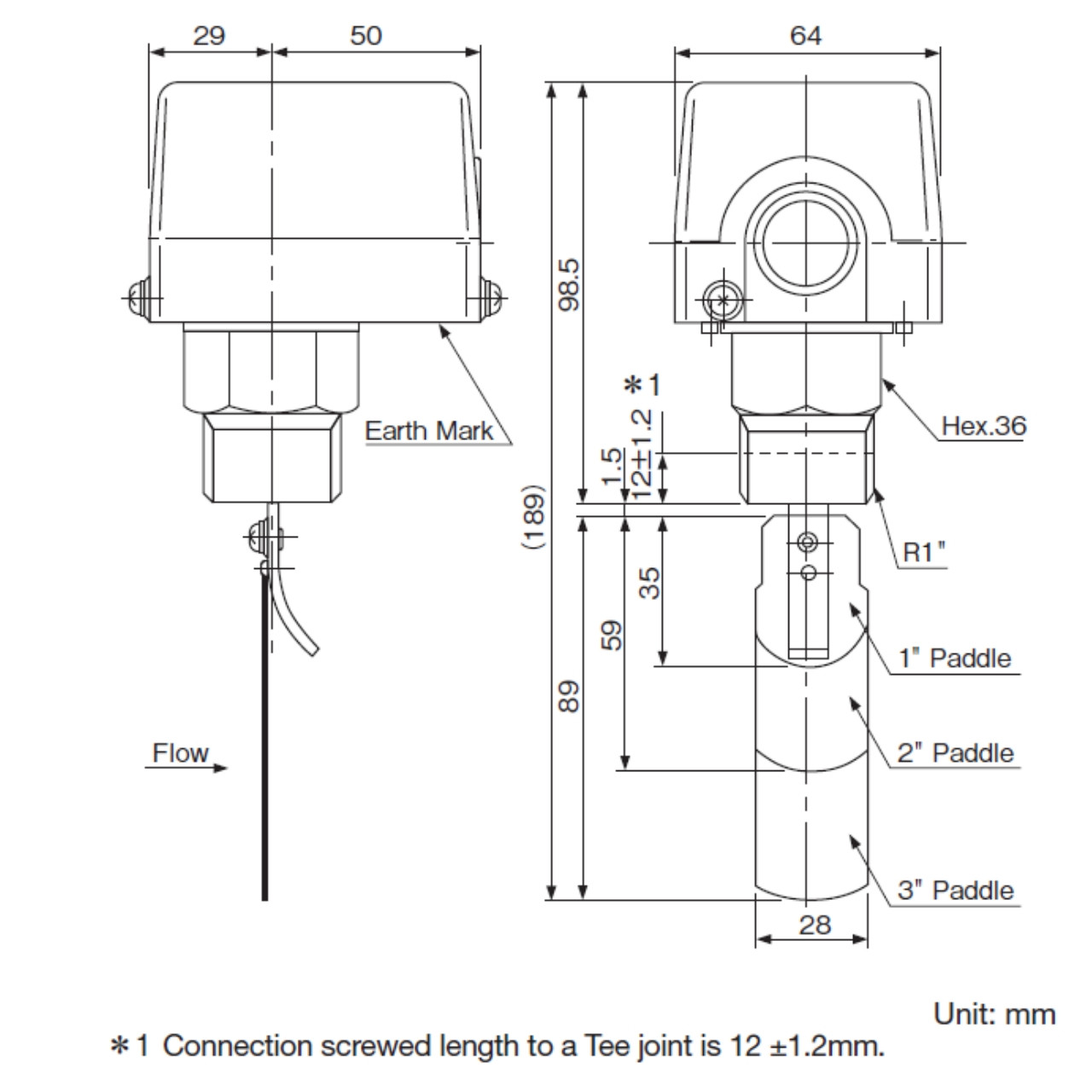فلو سوئیچ ساگی نامی مدل FQS–U30G
