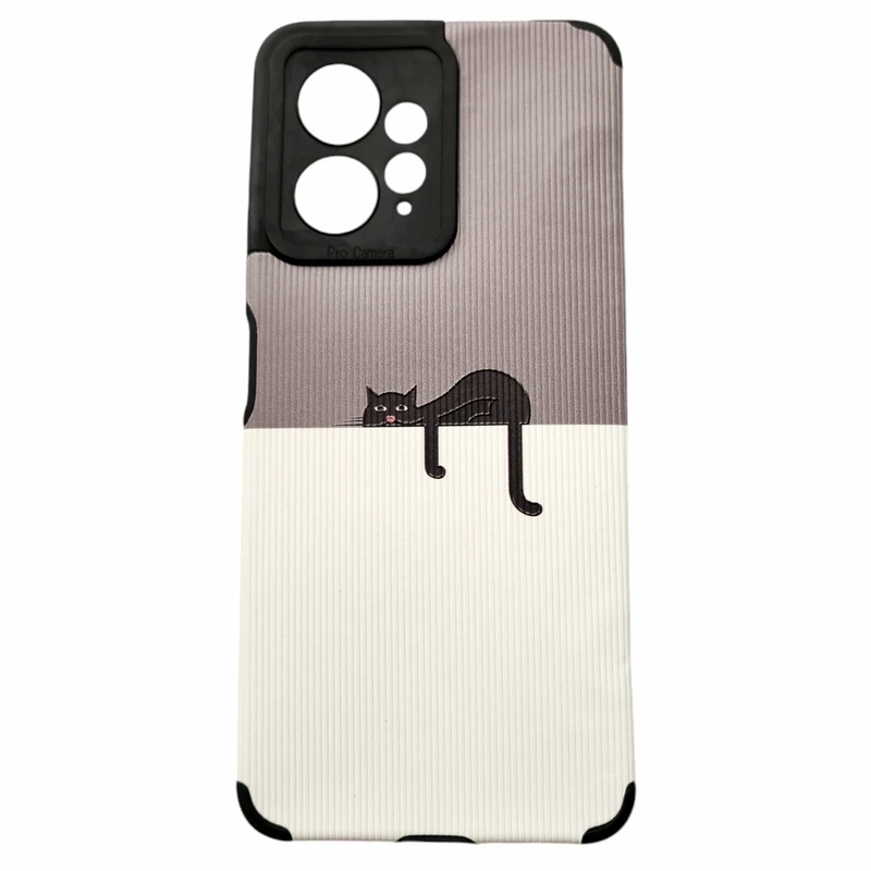 کاور مدل کبریتی طرح Cat مناسب برای گوشی موبایل شیائومی Redmi Note 12 4G 