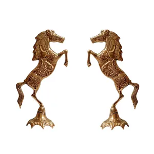 تندیس مدل اسب پرشی مجموعه 2 عددی