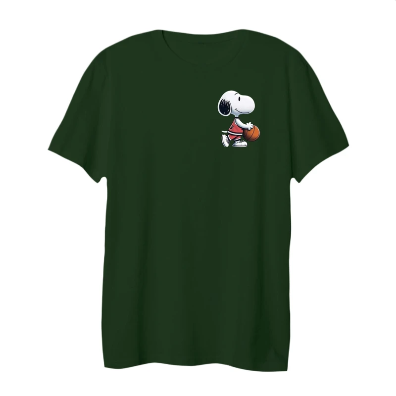 تی شرت لانگ آستین کوتاه زنانه مدل اسنوپی کد 32