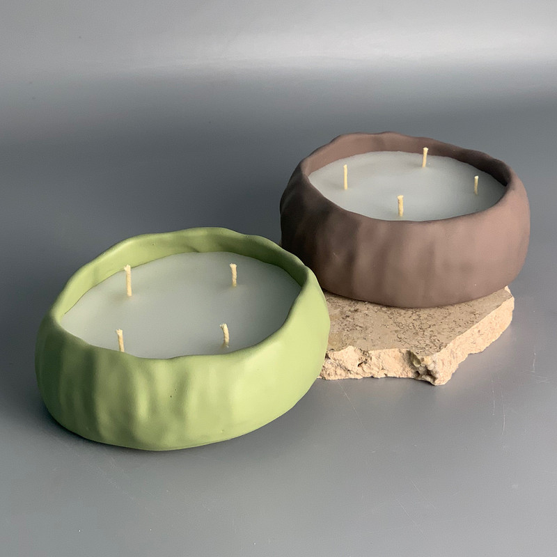 شمع لیوانی معطر مدل 010 با رایحه وانیل زمان اتمام 20 ساعت