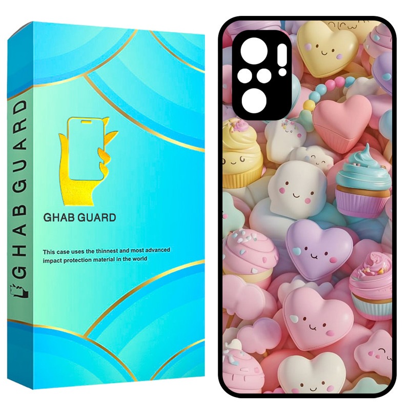 کاور قاب گارد طرح قلب مدل GN1020 مناسب برای گوشی موبایل شیائومی  Redmi Note 10 4G / Redmi Note 10S / Redmi Note 11 SE India / Poco M5sB4