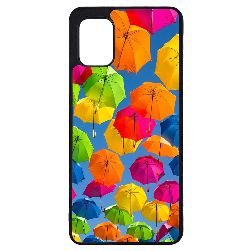 کاور طرح چترهای رنگی کد G-165 مناسب برای گوشی موبایل سامسونگ Galaxy A31