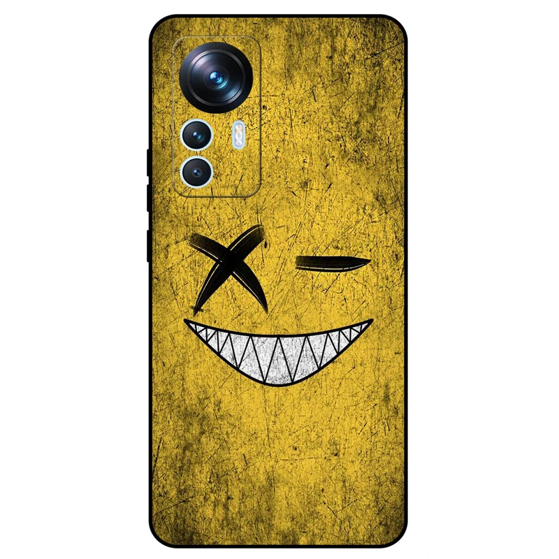 کاور مگافون طرح خنده مدل 8069 مناسب برای گوشی موبایل شیائومی 12 Lite