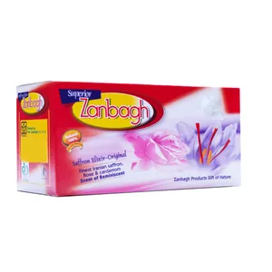 دمنوش زعفرانی زنبق - 12 گرم بسته 12 عددی