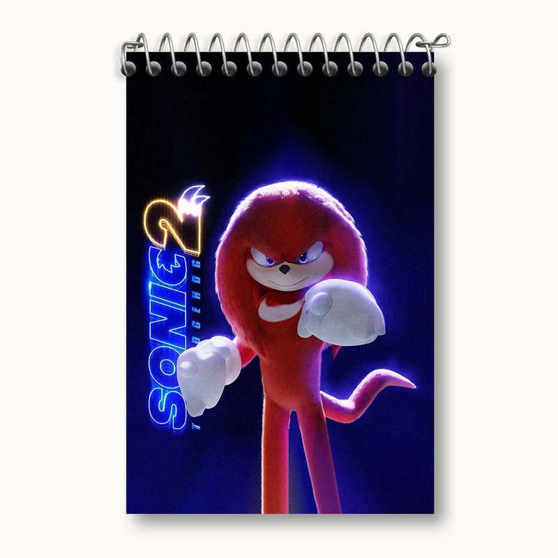 دفتر یادداشت 50 برگ خندالو مدل سونیک (Sonic) کد F2150