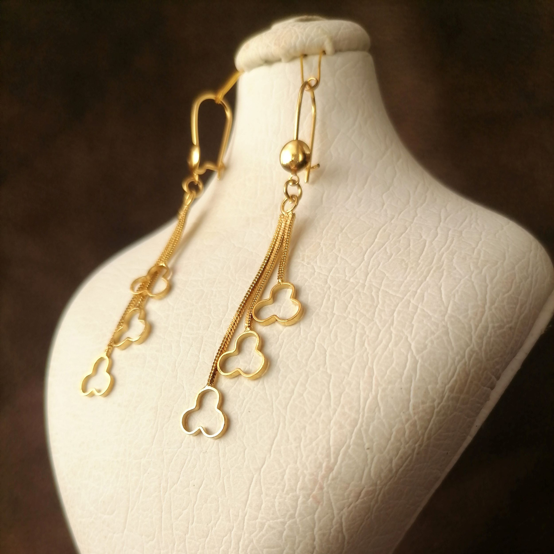 گوشواره زنانه مدل آویز مجلسی