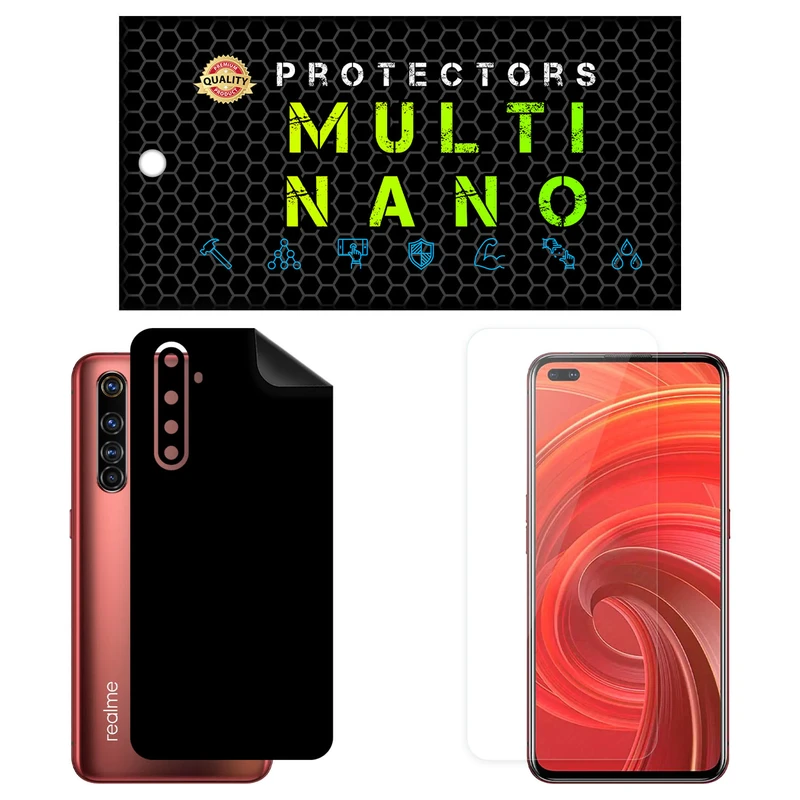 محافظ صفحه نمایش مولتی نانو مدل X-SFM مناسب برای گوشی موبایل ریلمی X50 Pro 5G به همراه برچسب پوششی