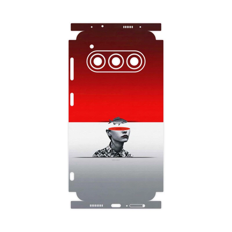 برچسب پوششی ماهوت مدل Collage of surreal Portrait of Women 1-FullSkin مناسب برای گوشی موبایل داریا Bond II 5G