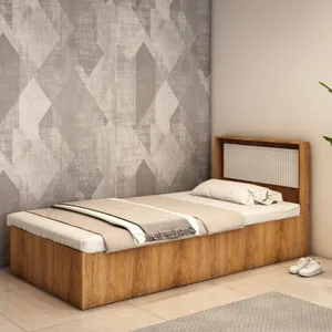 تخت خواب ام دی اف دکورات مدل مهتاب سایز ۲۰۰×۹۰ سانتی متر