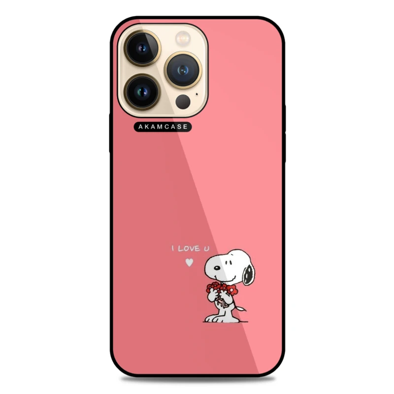 کاور آکام مدل AMC-WA13PRO-SNOOPY-20 مناسب برای گوشی موبایل اپل iPhone 13 Pro