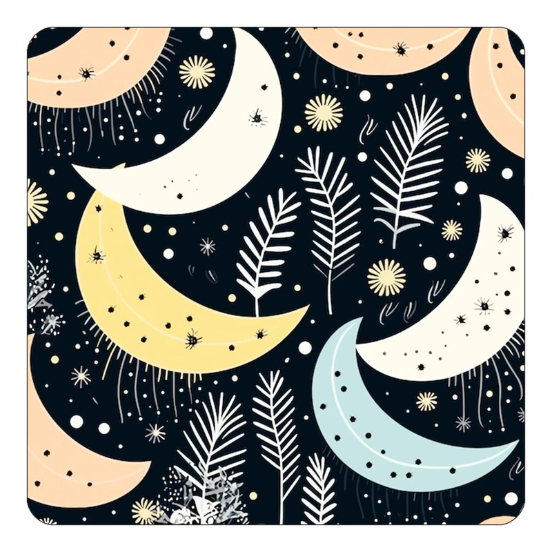 مگنت کاکتی طرح ماه و ستاره مدل mp52511