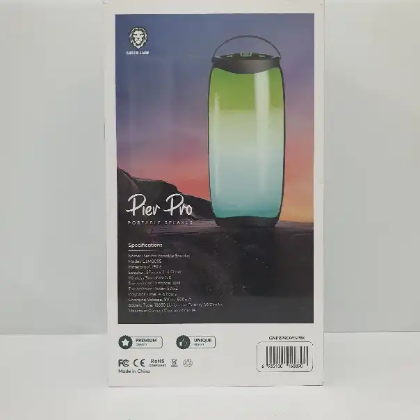 اسپیکر بلوتوثی قابل حمل گرین لاین مدل pier pro glm009s