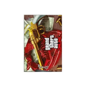 برچسب کنسول بازی پلی استیشن 5 مدل gta