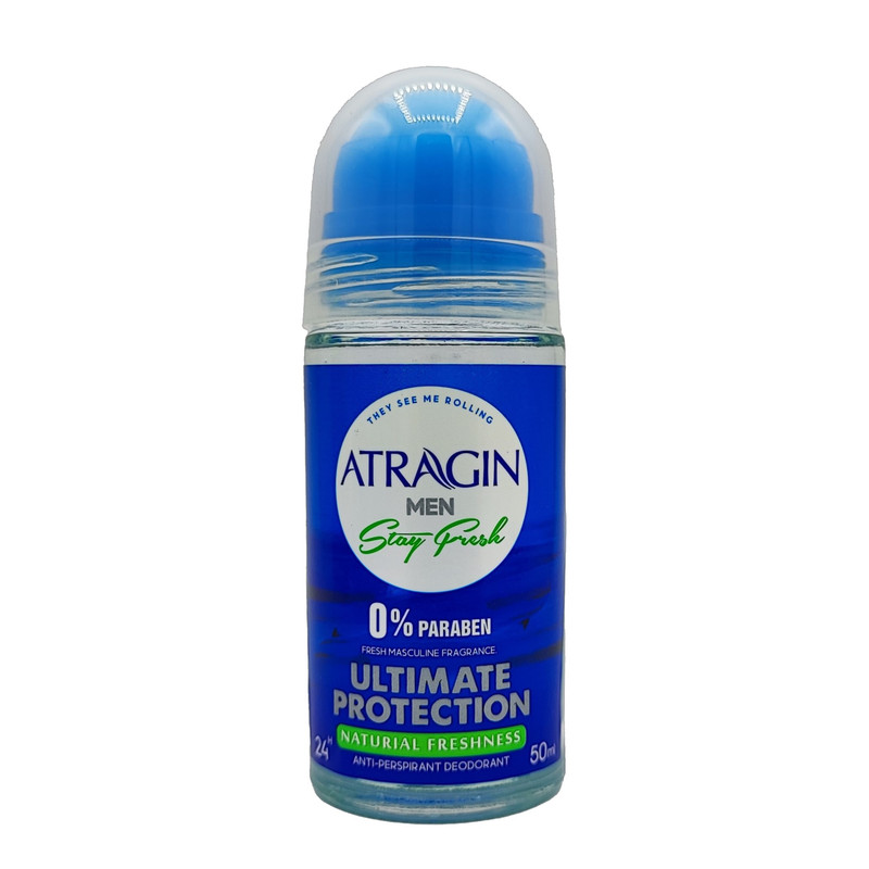 رول ضد تعریق مردانه عطرآگین مدل ULTIMATE PROTECTION حجم 50 میلی لیتر مجموعه 3 عددی رول ضد تعریق مردانه عطرآگین مدل ULTIMATE PROTECTION حجم 50 میلی لیتر مجموعه 3 عددی